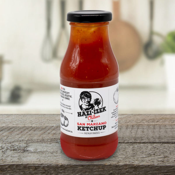 Házi készítésű chilis ketchup